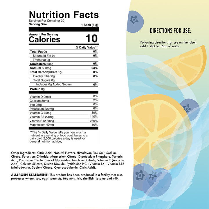 HydrateHER Electrolytes+