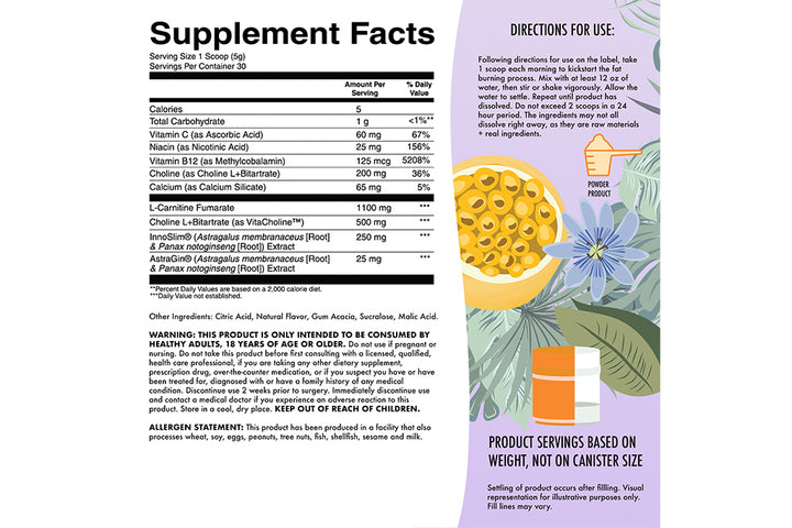 Non-stim Fat Burner