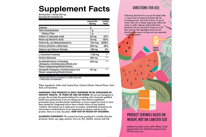 Non-stim Fat Burner