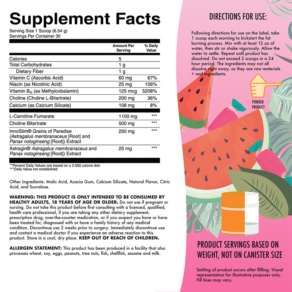 Non-stim Fat Burner