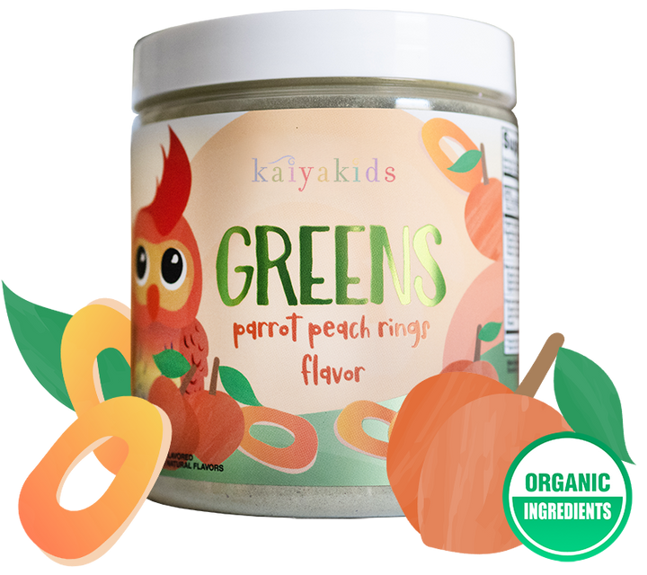 parrot peach ring greens